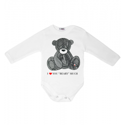 Carra I Love You ''Beary'' Much бебешко боди